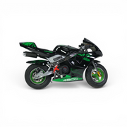 Nieuwe Ultra 49CC benzine mini racer, pocketbike/mini bikes Groen