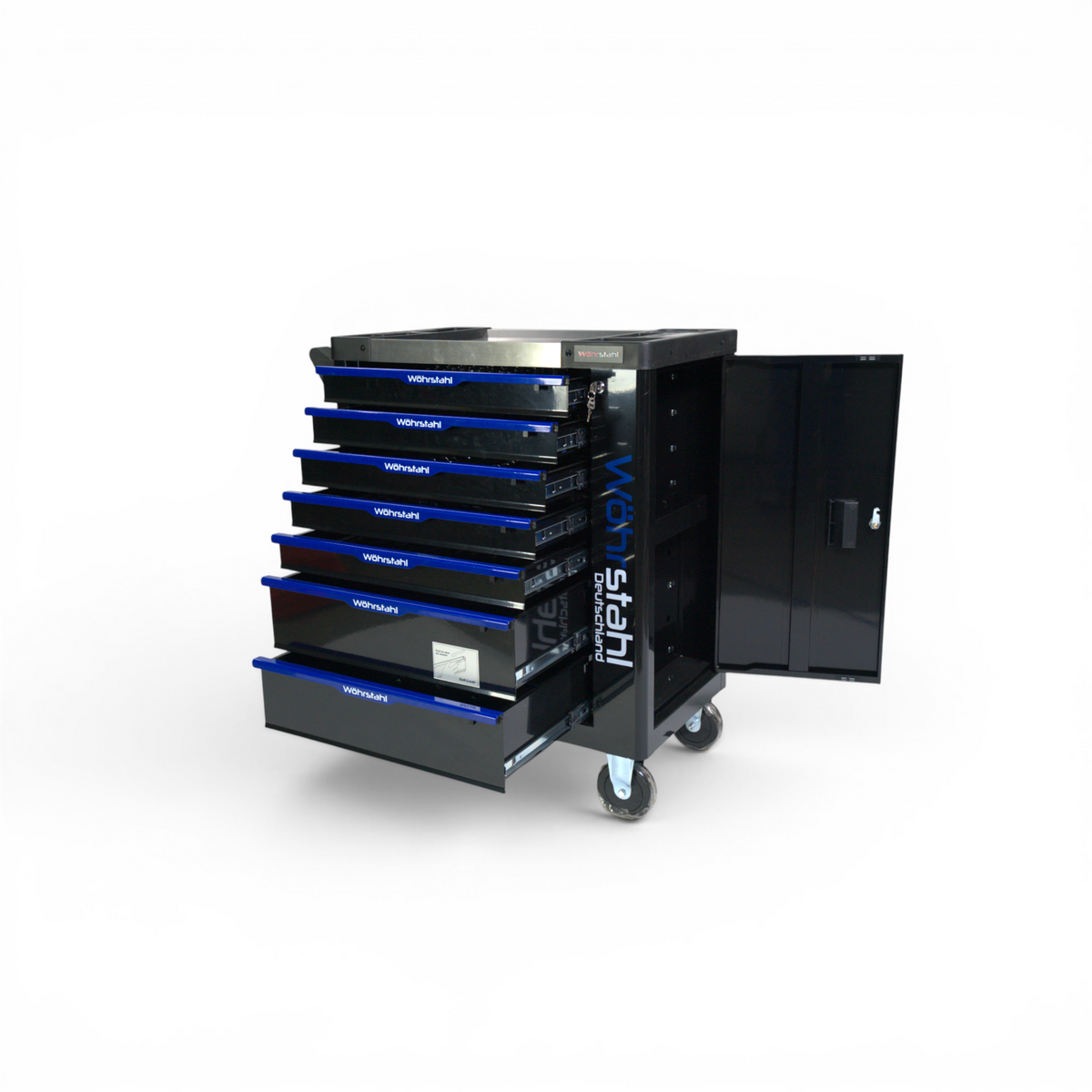Wöhrstahl Professionele Gereedschapswagen 7/7 Blauw