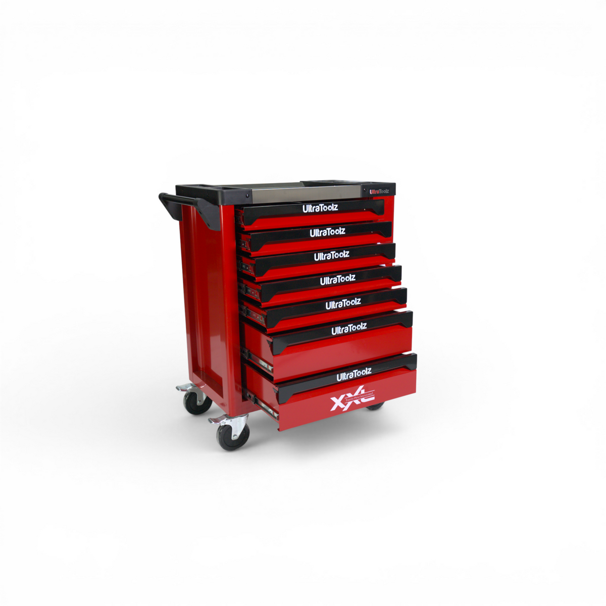 UltraToolz Gereedschapswagen Rood 7/7