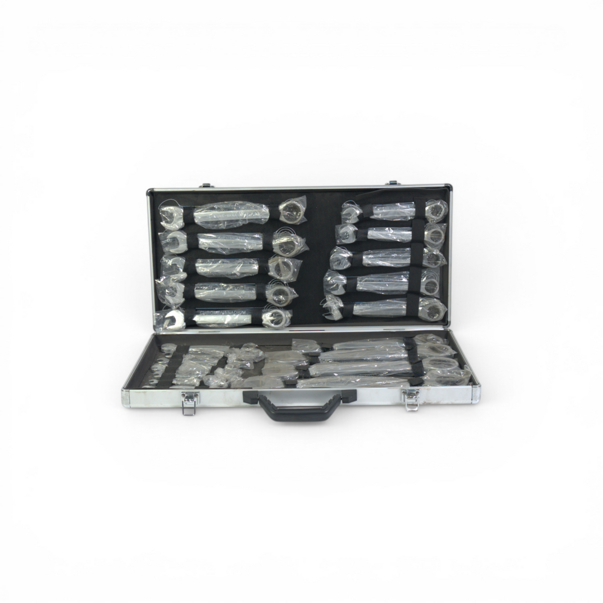 UltraToolz 22-Delige Ringratelsleutelset (6–32 mm • In Aluminium Koffer)