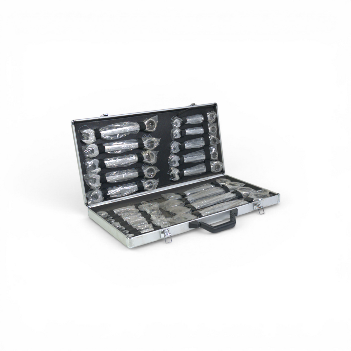 UltraToolz 22-Delige Ringratelsleutelset (6–32 mm • In Aluminium Koffer)