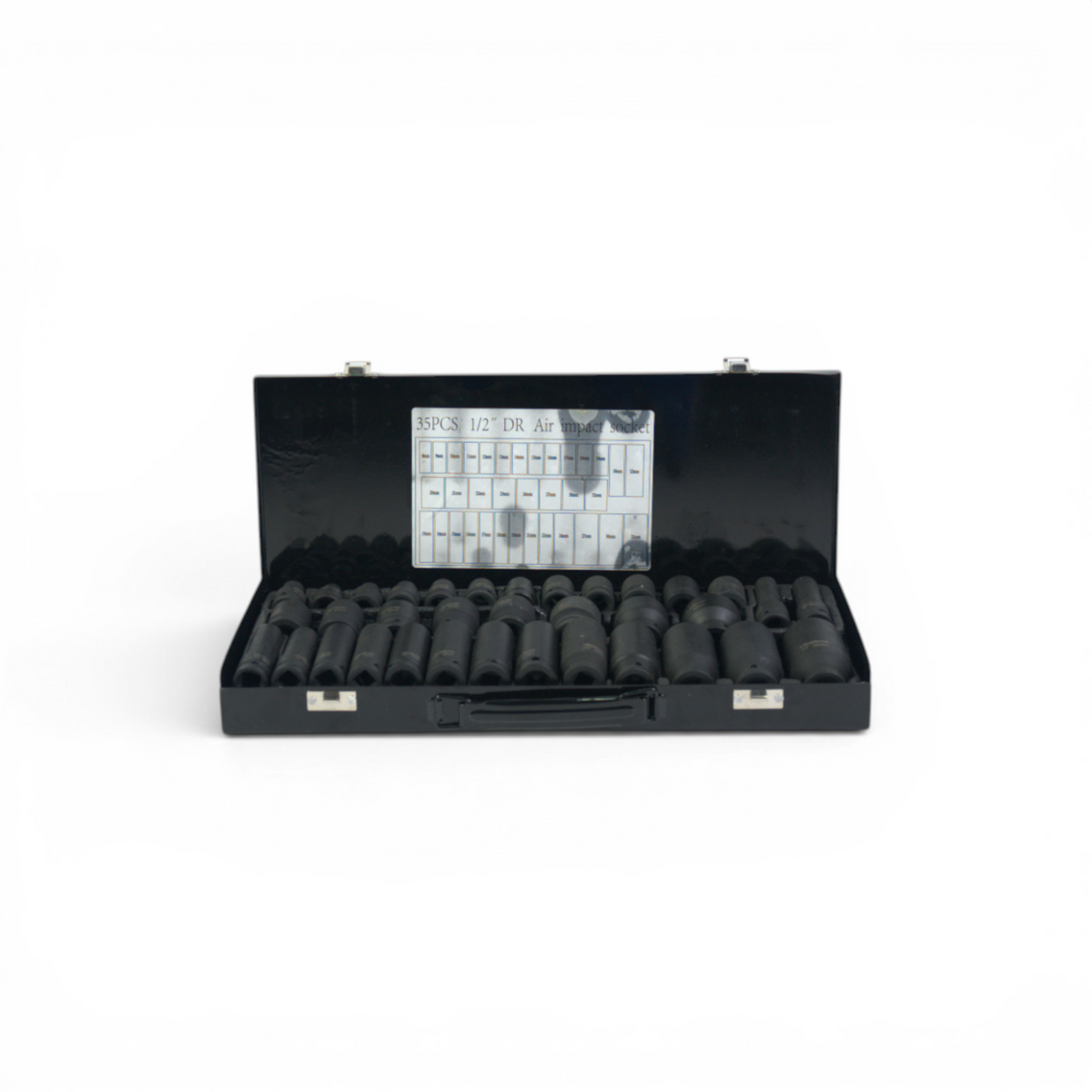 Ultratoolz 35-delige 1/2” Slagdoppenset Slagmoerset