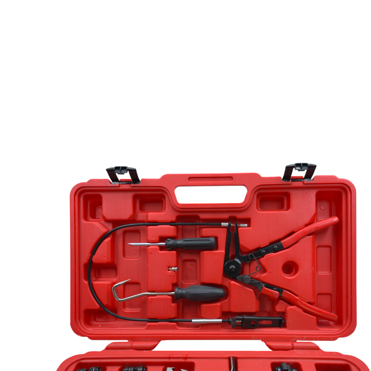 9-Delige Professionele Slangklemtangenset (18–54 mm • Met Bowdenkabel)