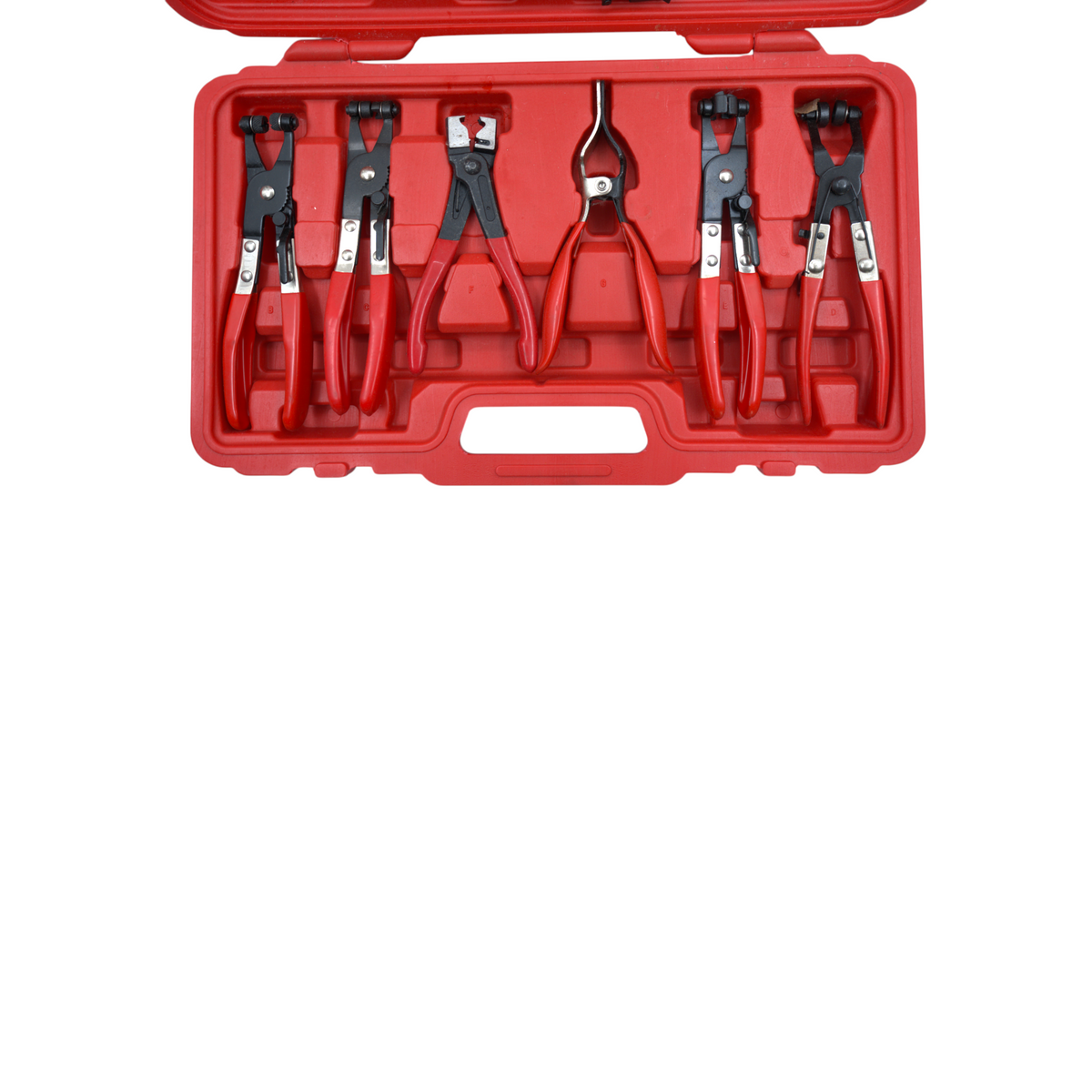 9-Delige Professionele Slangklemtangenset (18–54 mm • Met Bowdenkabel)