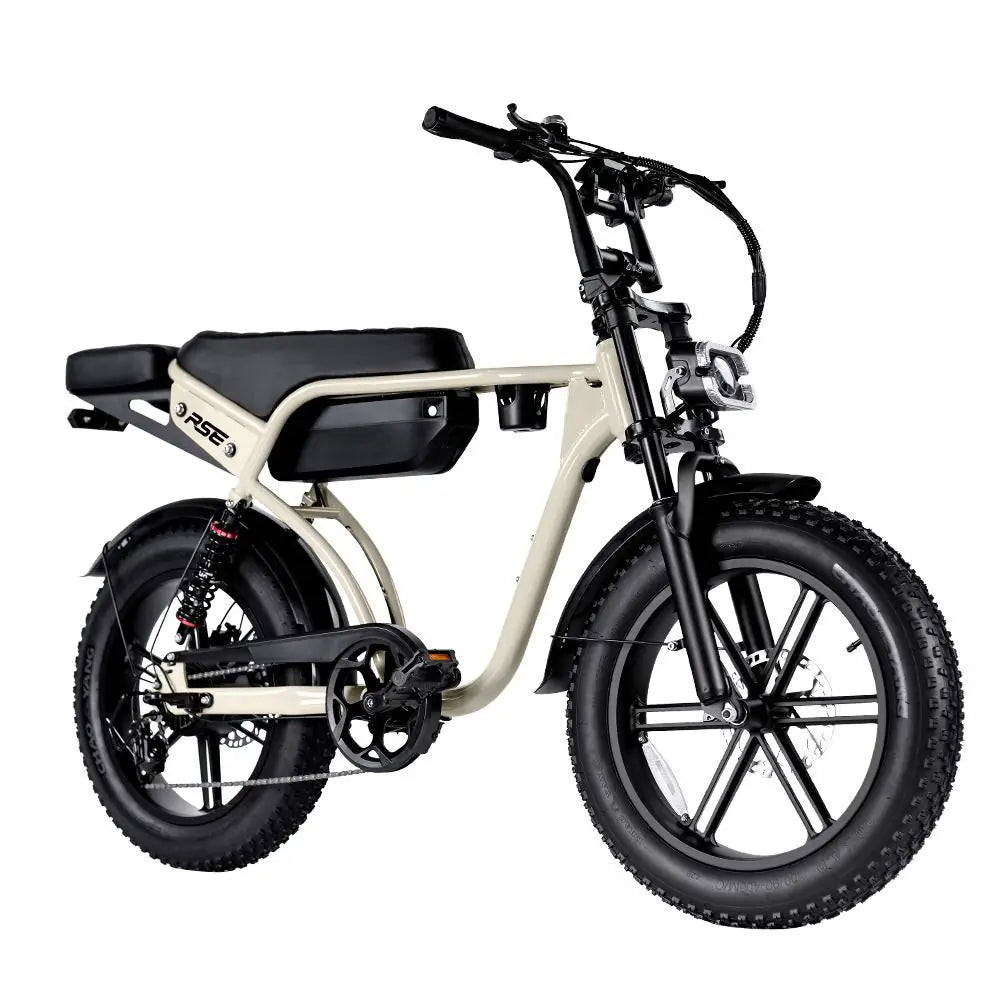 RSE Pro Elektrische Fatbike | Khaki | NFC | Bekerhouder