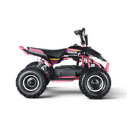 Elektrische Kinderquad Racing Accu 1000W 48V Roze