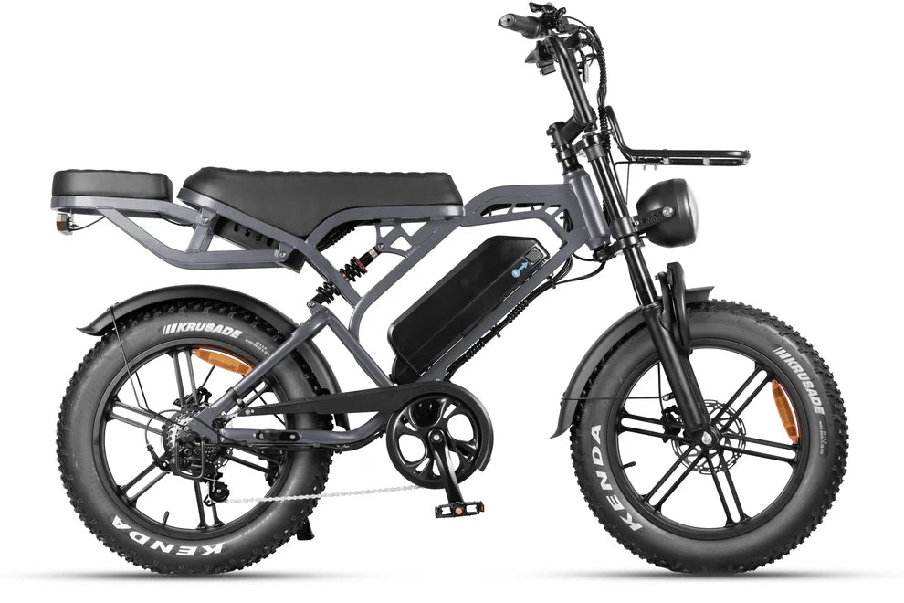 V20 Pro Plus Elektrische Fatbike | Dark Grey Edition