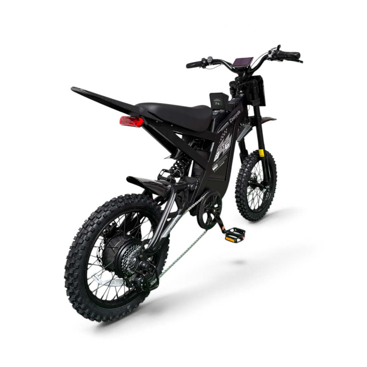 OUXI GT16 Skinnybike Crossbike | Zwart | NFC