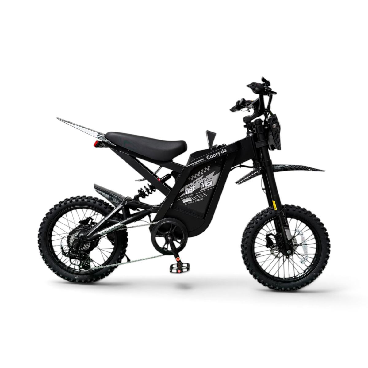 OUXI GT16 Skinnybike Crossbike | Zwart | NFC