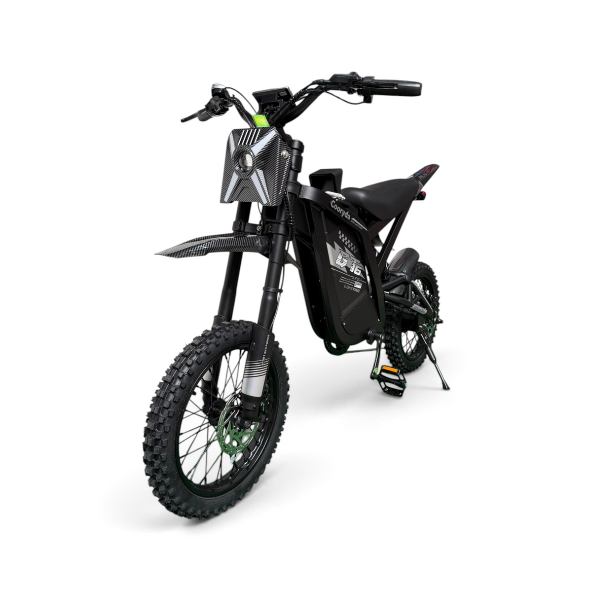 OUXI GT16 Skinnybike Crossbike | Zwart | NFC