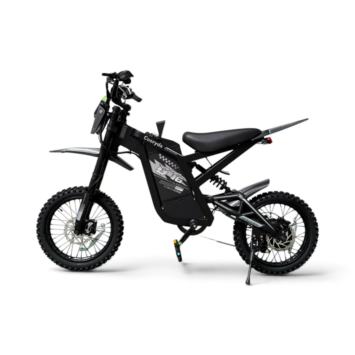 OUXI GT16 Skinnybike Crossbike | Zwart | NFC