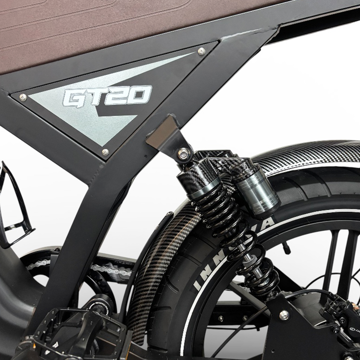 OUXI GT20 Pro Elektrische Fatbike Black 2026 | NFC | Alarm | Bluetooth