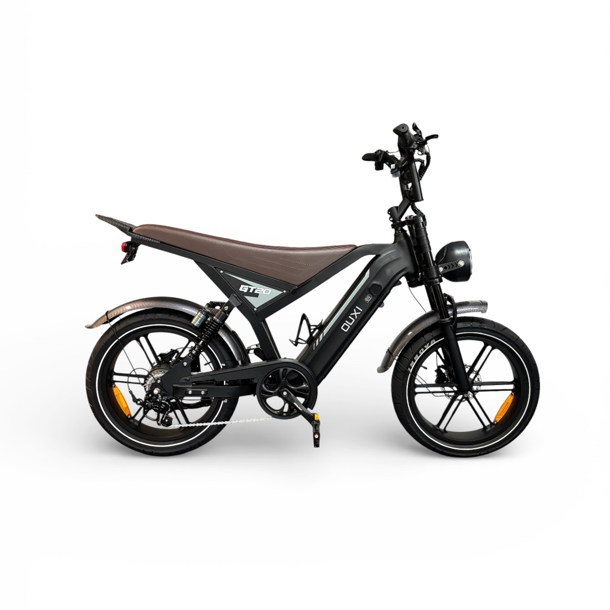 OUXI GT20 Pro Elektrische Fatbike Black 2026 | NFC | Alarm | Bluetooth