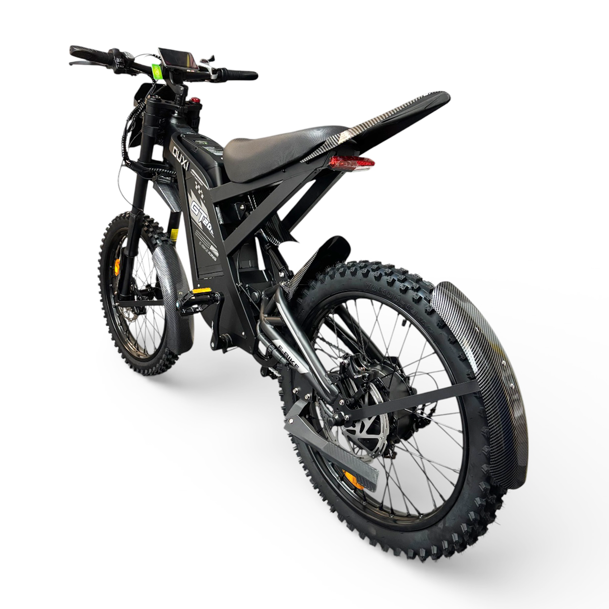 GT2000 Elektrische Fatbike & Crossbike – Zwart (2000W High-Performance Edition)