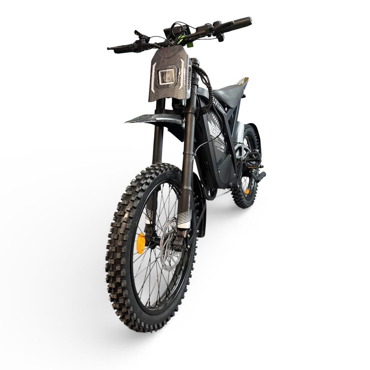 GT2000 Elektrische Fatbike & Crossbike – Zwart (2000W High-Performance Edition)