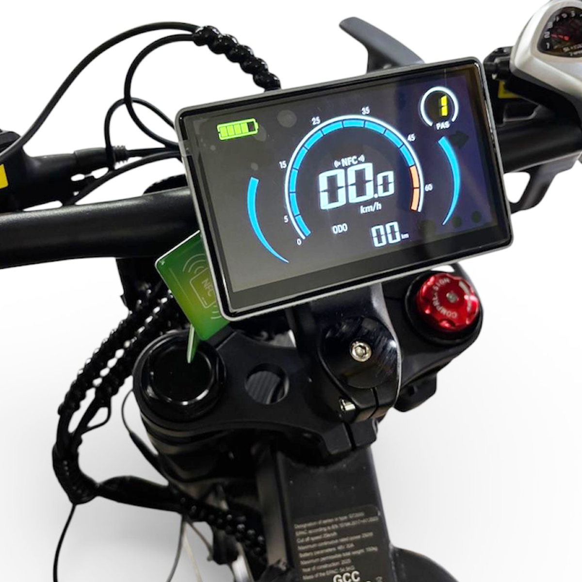 GT2000 Elektrische Fatbike & Crossbike – Zwart (2000W High-Performance Edition)