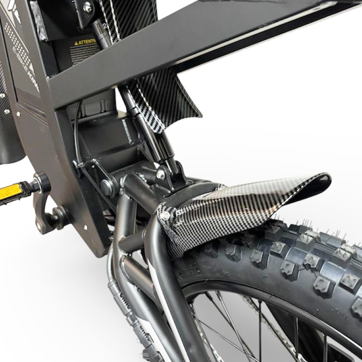 GT2000 Elektrische Fatbike & Crossbike – Zwart (2000W High-Performance Edition)