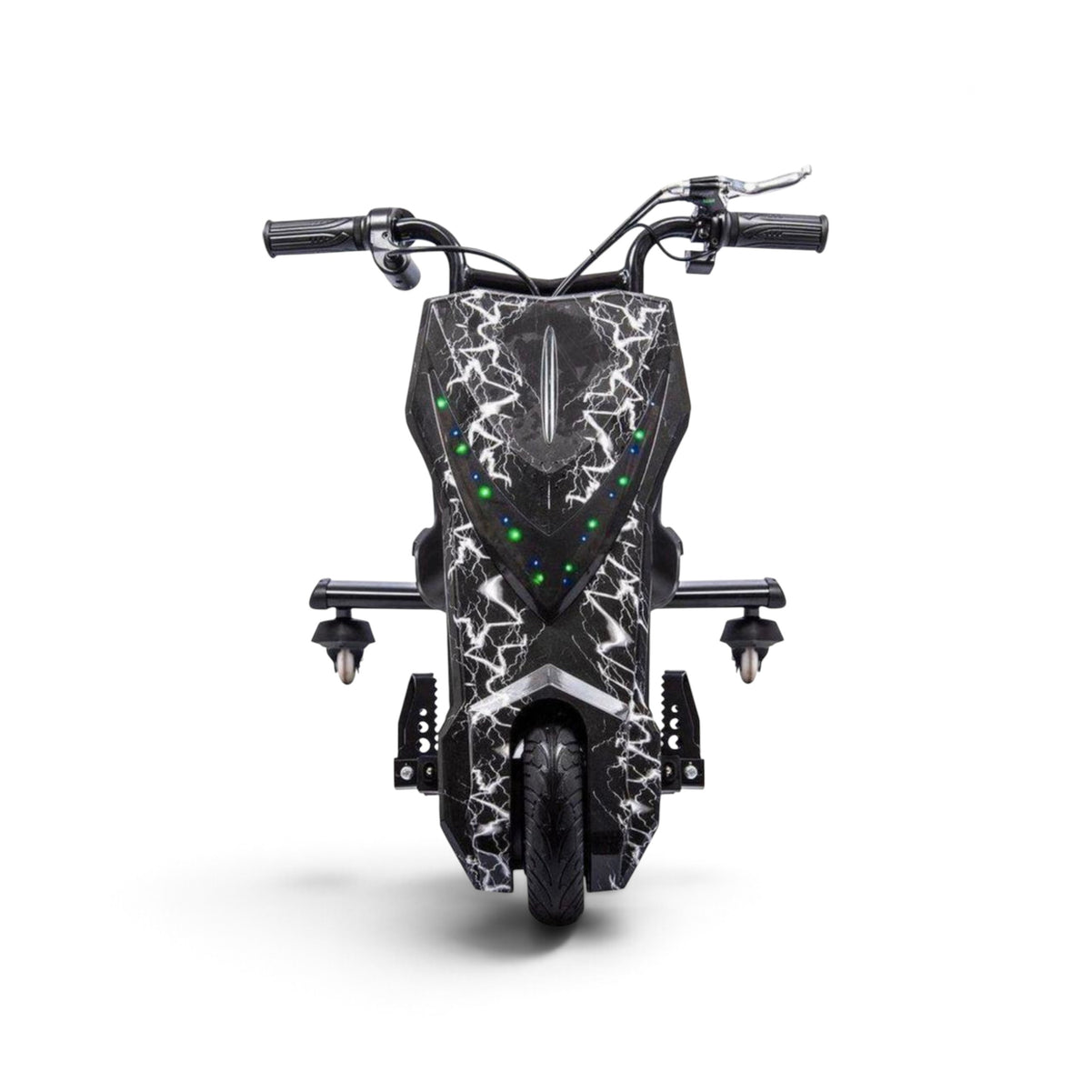 Elektrische Drift Trike 250W 36V Bluetooth Muziek Black Thunder