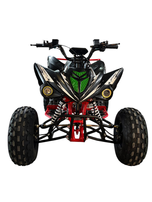Ultra Motocross Quad Raptor 2024 125cc Zwart Rood