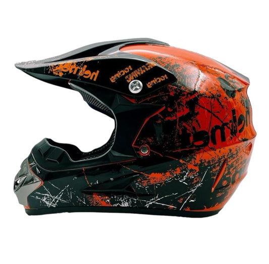 Ultra Motocross Motorcross Helm Orange/Black