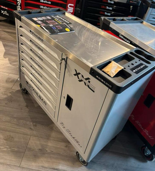 STAHLBÄR XXL Gereedschapswagen Met Krachtdoppen Grey
