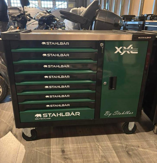 Stahlbar Gereedschapswagen XXL Krachtdoppen Groen