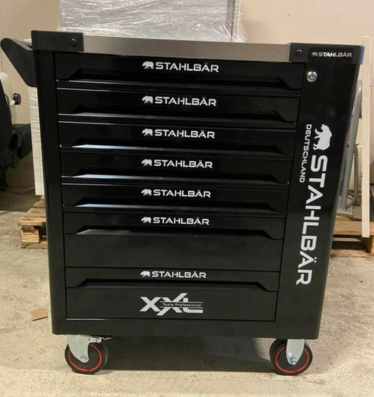 Stahlbar Gereedschapswagen 419 Delig Black
