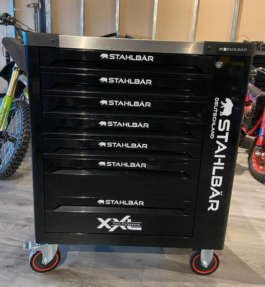 Stahlbar Gereedschapswagen 419 Delig Black