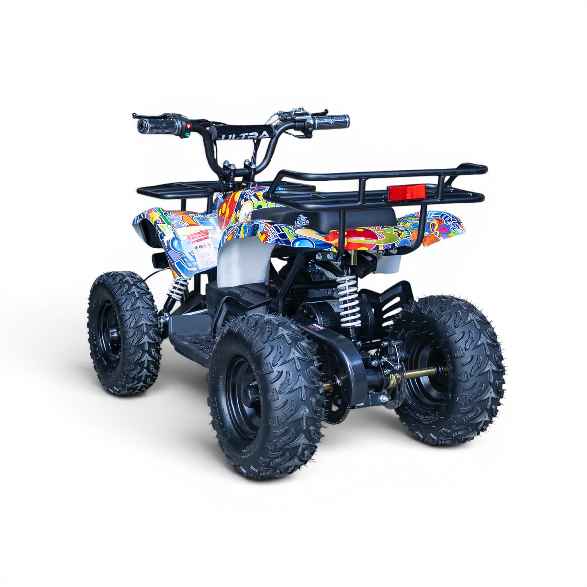 High-Performance Elektrische Kinderquad 1000W / 48V – Graffiti Edition