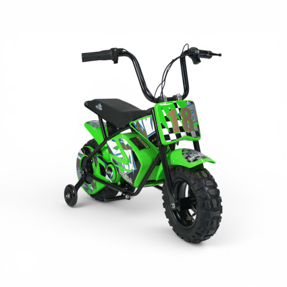 Ultra Motocross Monkey Bike Elektrische Crossbike Groen