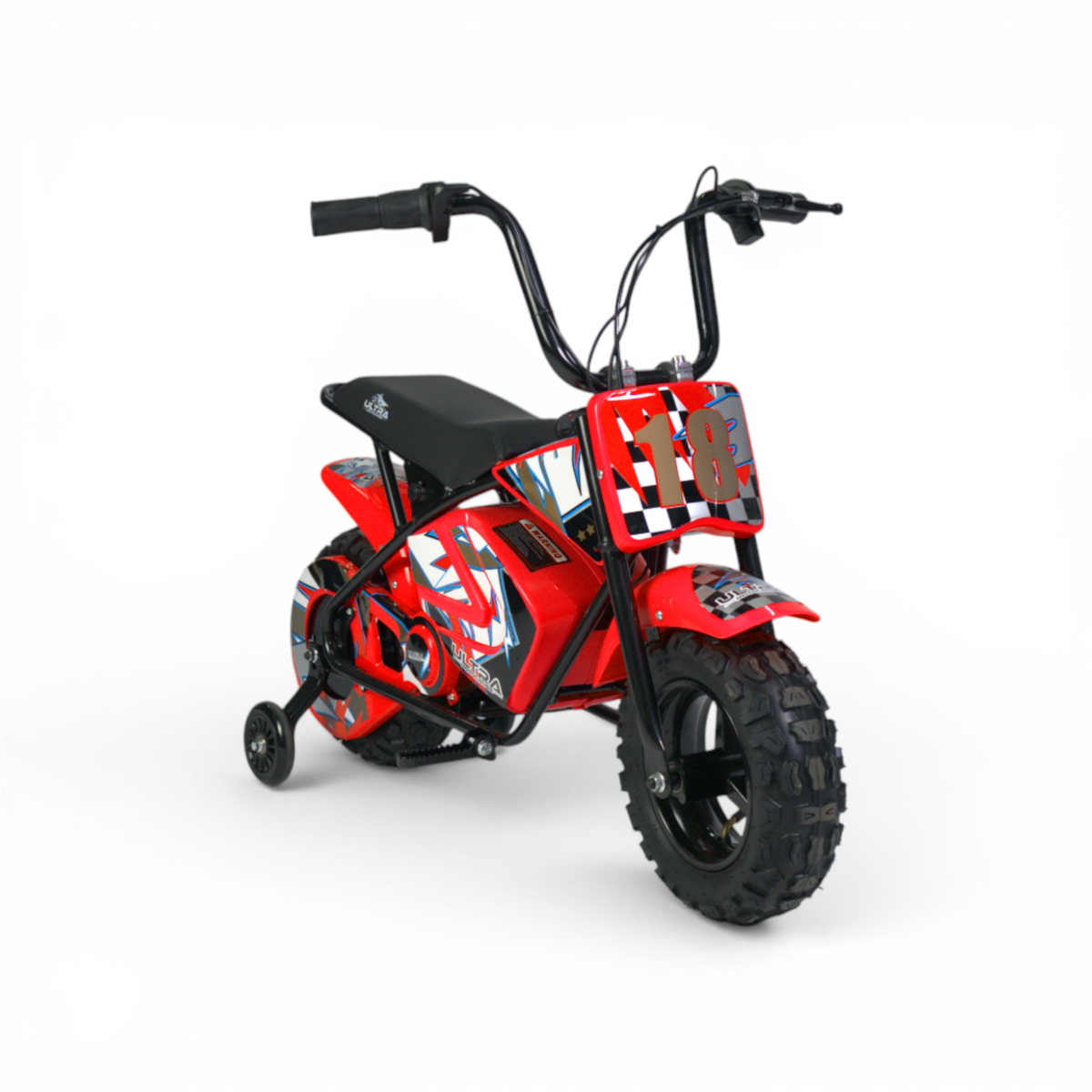 Ultra Motocross Monkey Bike Elektrische Crossbike Rood