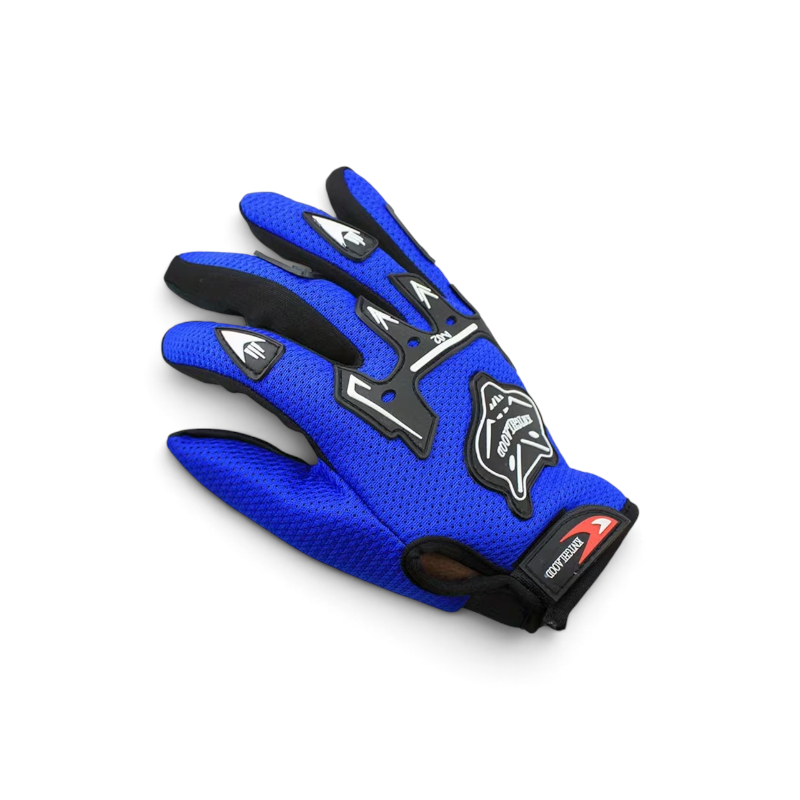 Off-Road Motorsport & Crosshandschoen Blauw