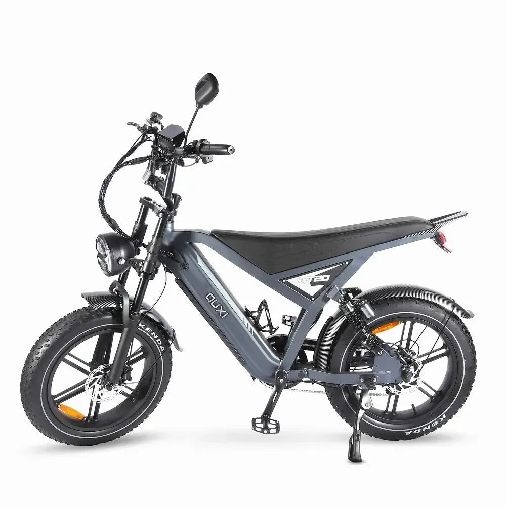 OUXI GT20 Pro Elektrische Fatbike Grey 2026 | NFC | Alarm | Bluetooth