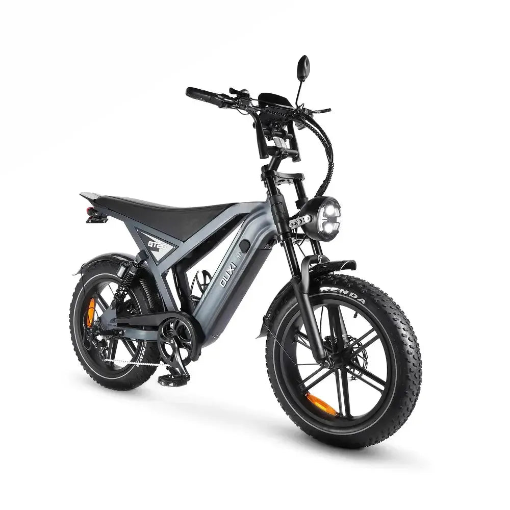 OUXI GT20 Pro Elektrische Fatbike Grey 2026 | NFC | Alarm | Bluetooth