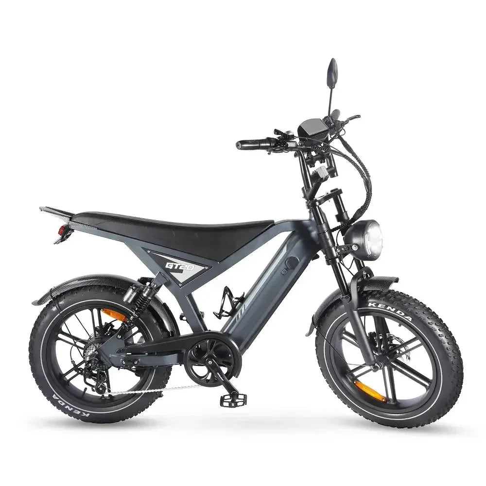 OUXI GT20 Pro Elektrische Fatbike Grey 2026 | NFC | Alarm | Bluetooth