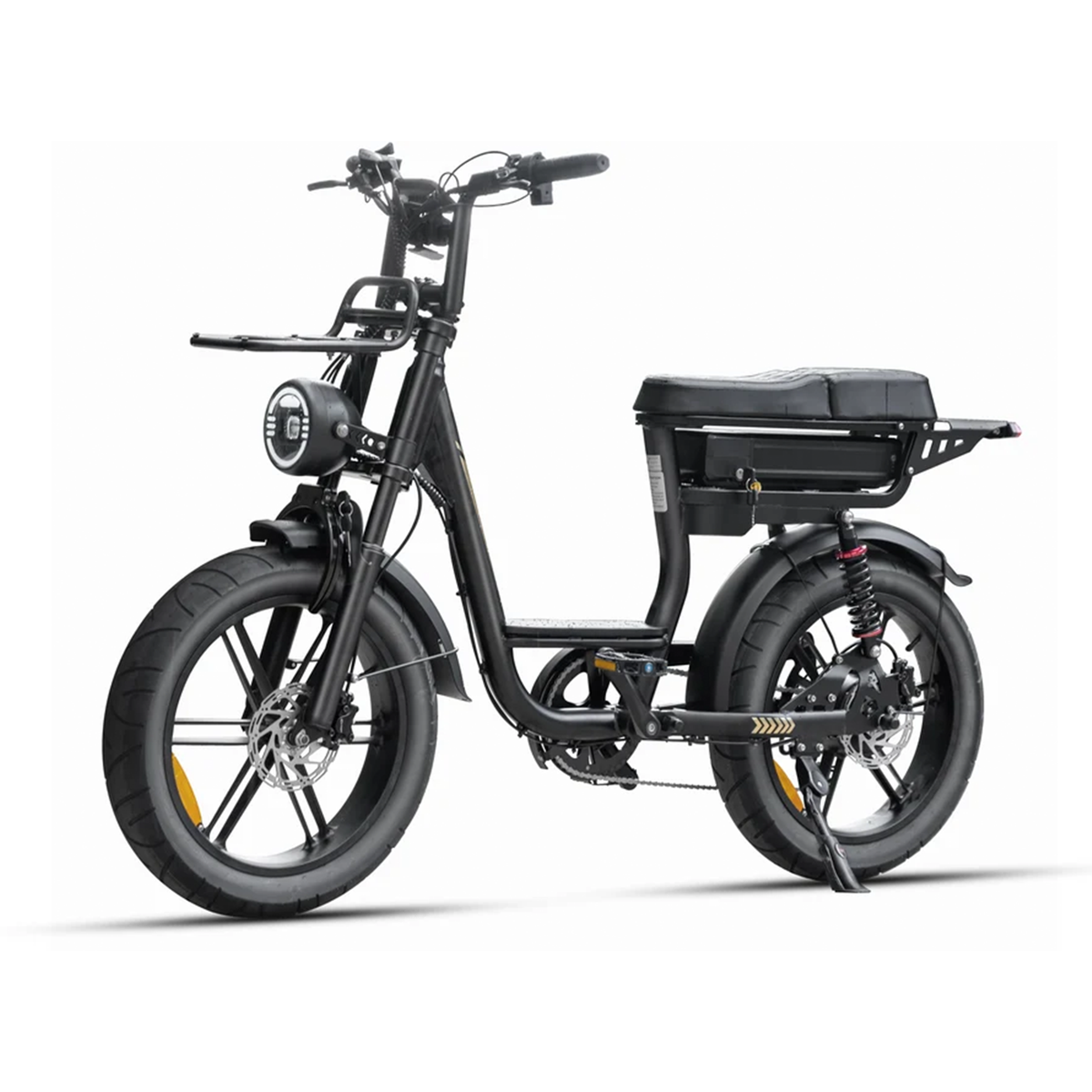 Ouxi C28 Pro Elektrische Fatbike | Black/Gold | Slot