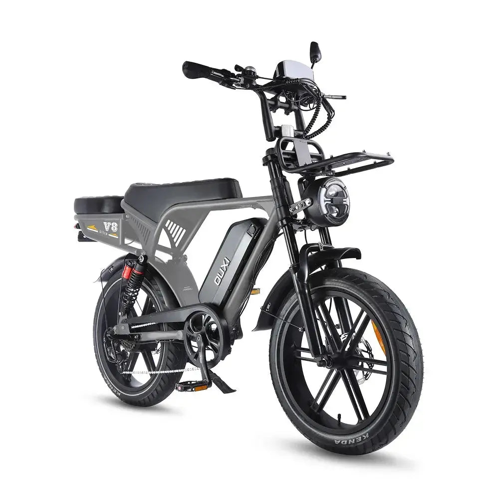 OUXI V8 Ultra Elektrische Fatbike 2026 | Grey | NFC | Bluetooth