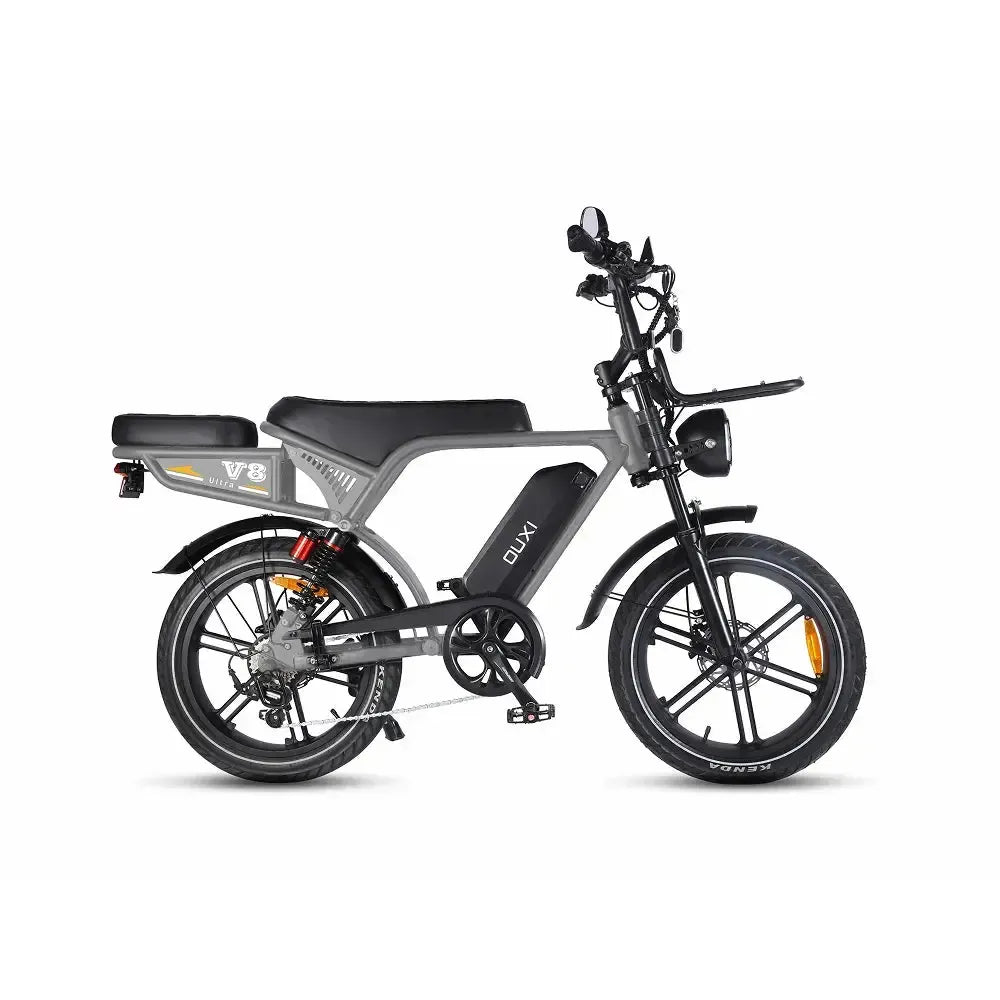 OUXI V8 Ultra Elektrische Fatbike 2026 | Grey | NFC | Bluetooth