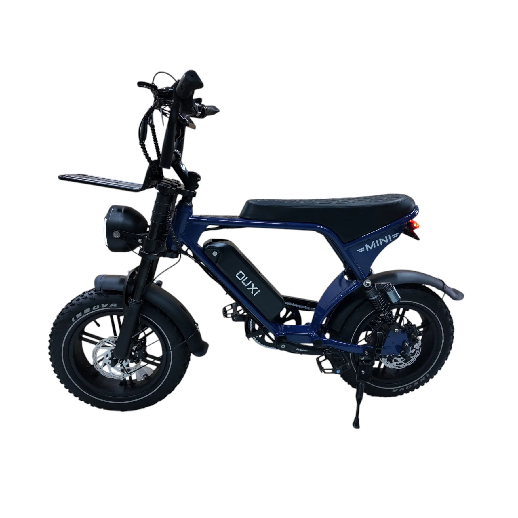 OUXI V8 Ultra Mini Elektrische Fatbike | Blauw | Bluetooth