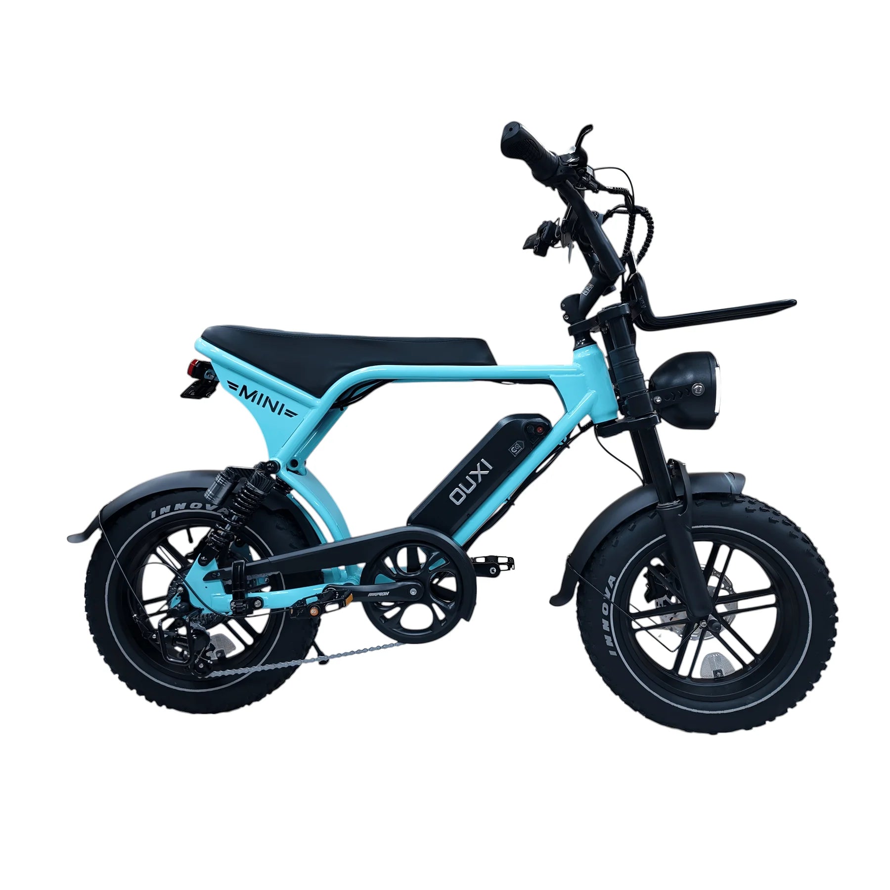 OUXI V8 Ultra Mini 16" Elektrische Fatbike | Roze | Bluetooth