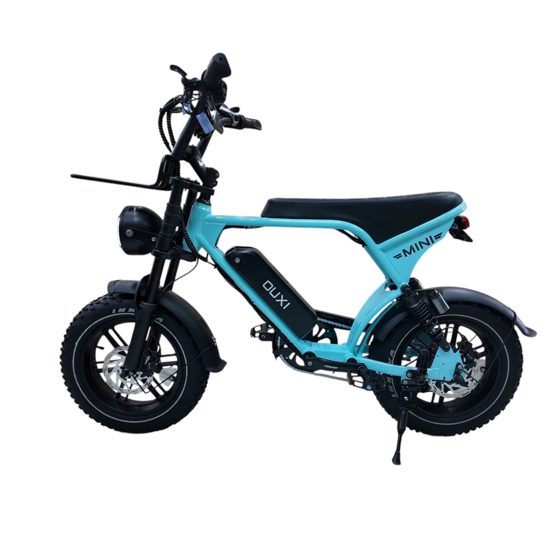 OUXI V8 Ultra Mini Elektrische Fatbike | Blauw | Bluetooth