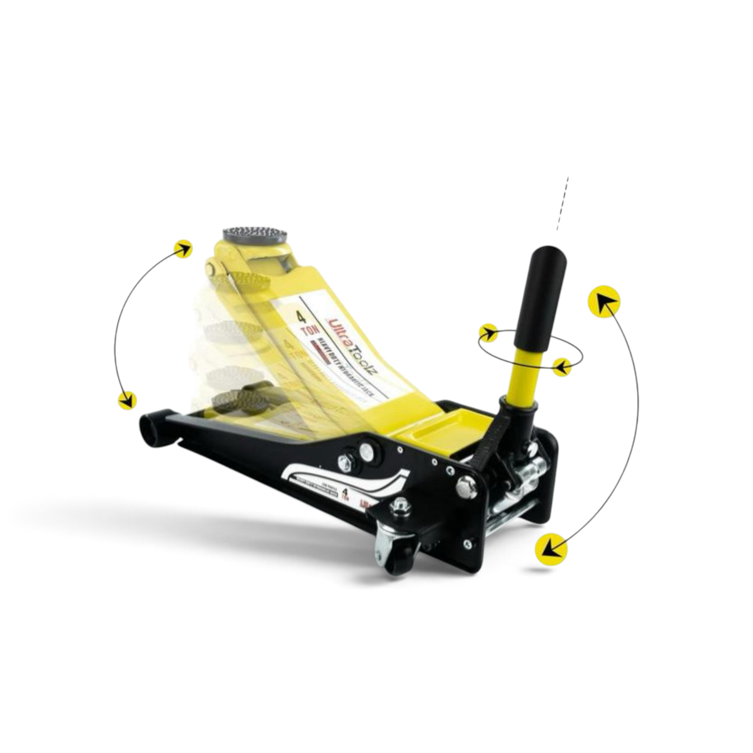 Ultratoolz Professionele Garagekrik – 4 Ton / 4000 kg