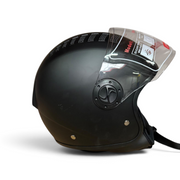 Ultra Motocross Jethelm met Vizier Black