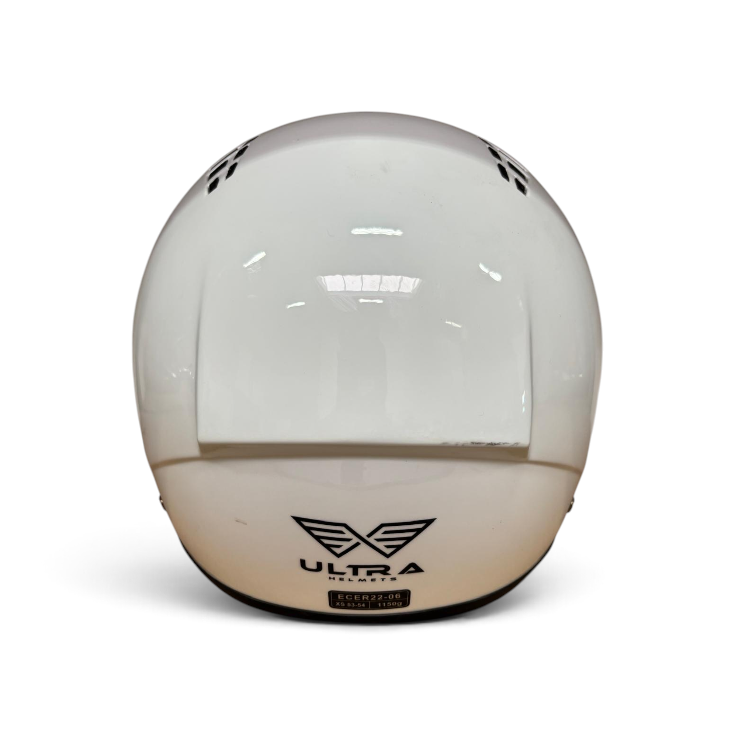 Ultra Motocross Jethelm met Vizier Ice White