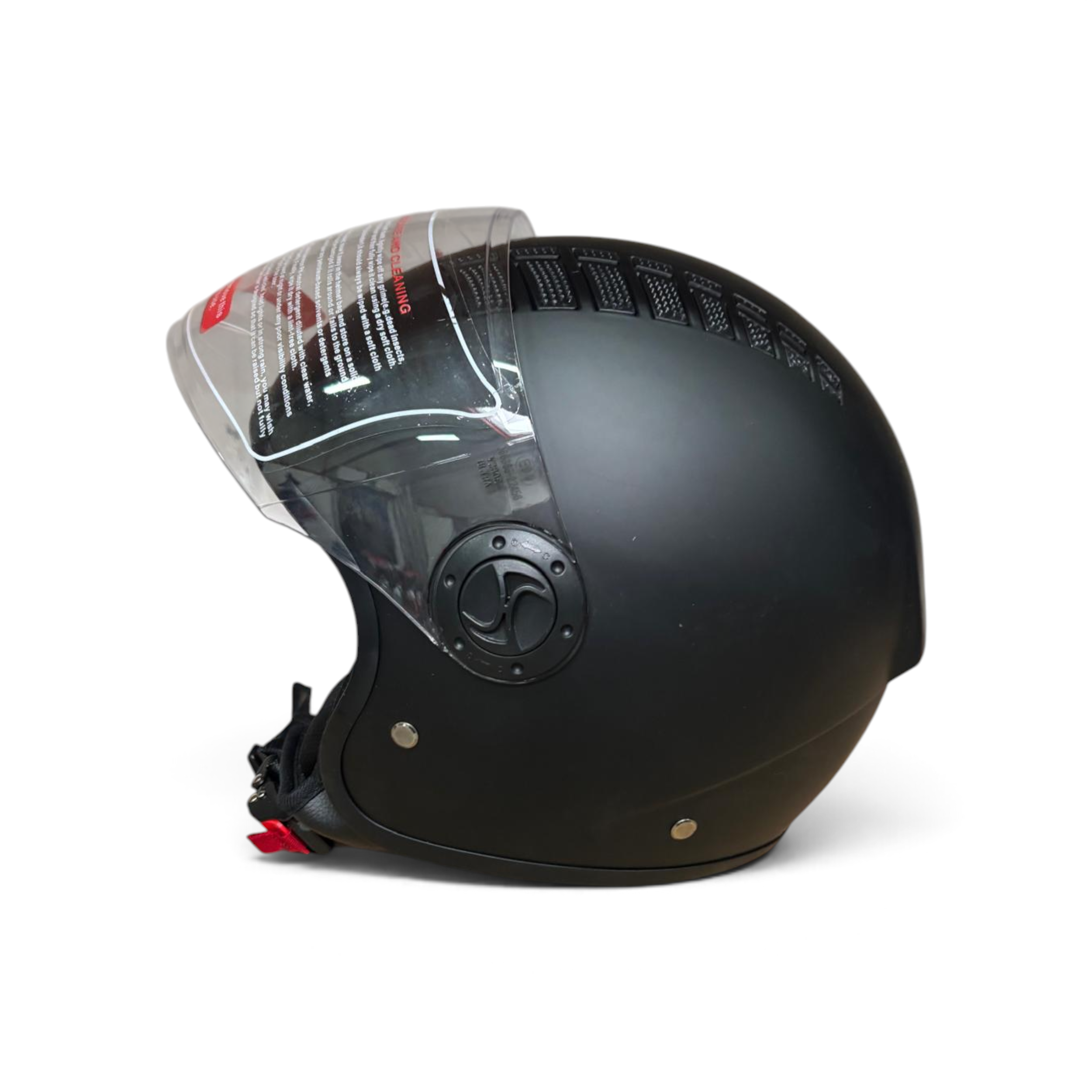 Ultra Motocross Jethelm met Vizier Black