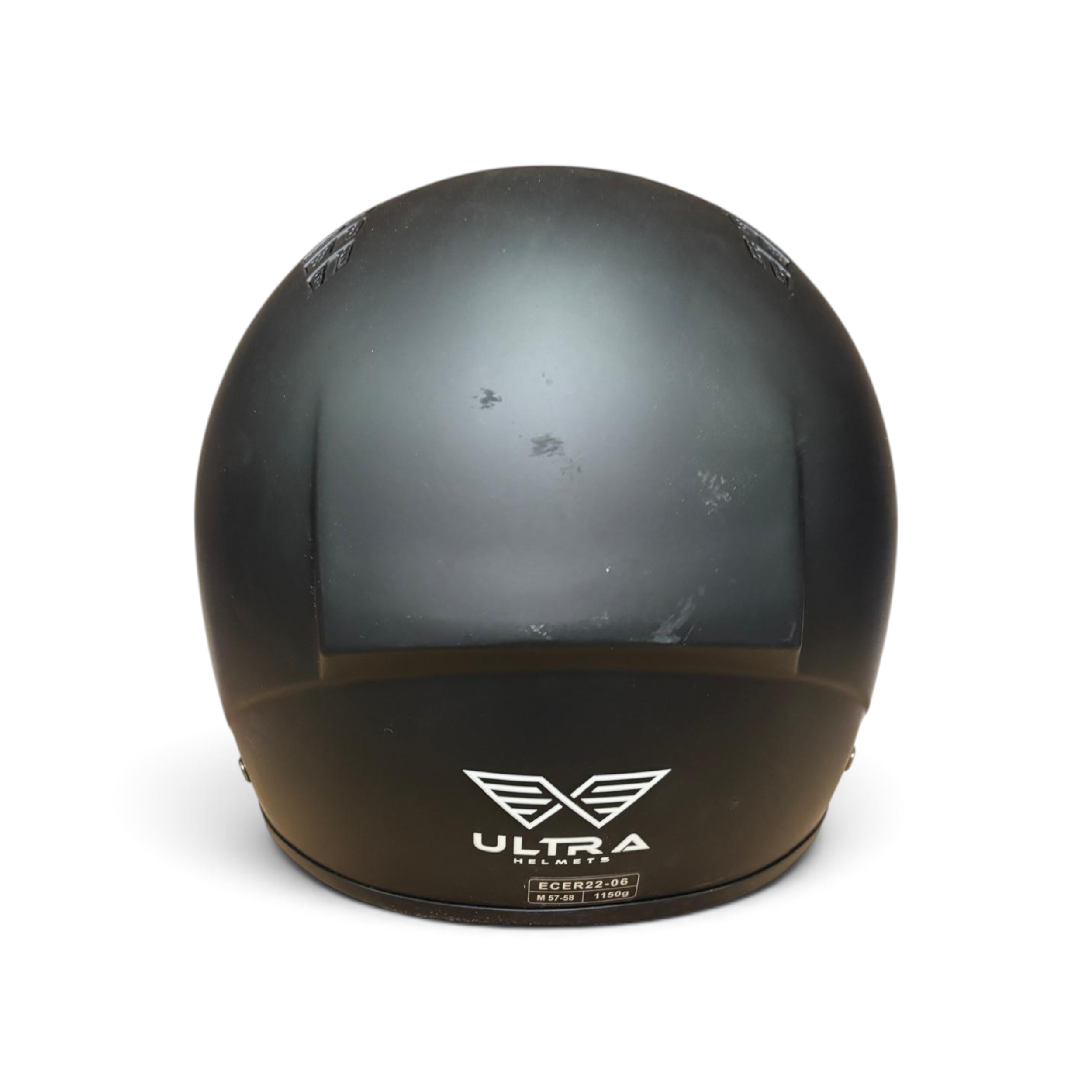 Ultra Motocross Jethelm met Vizier Black