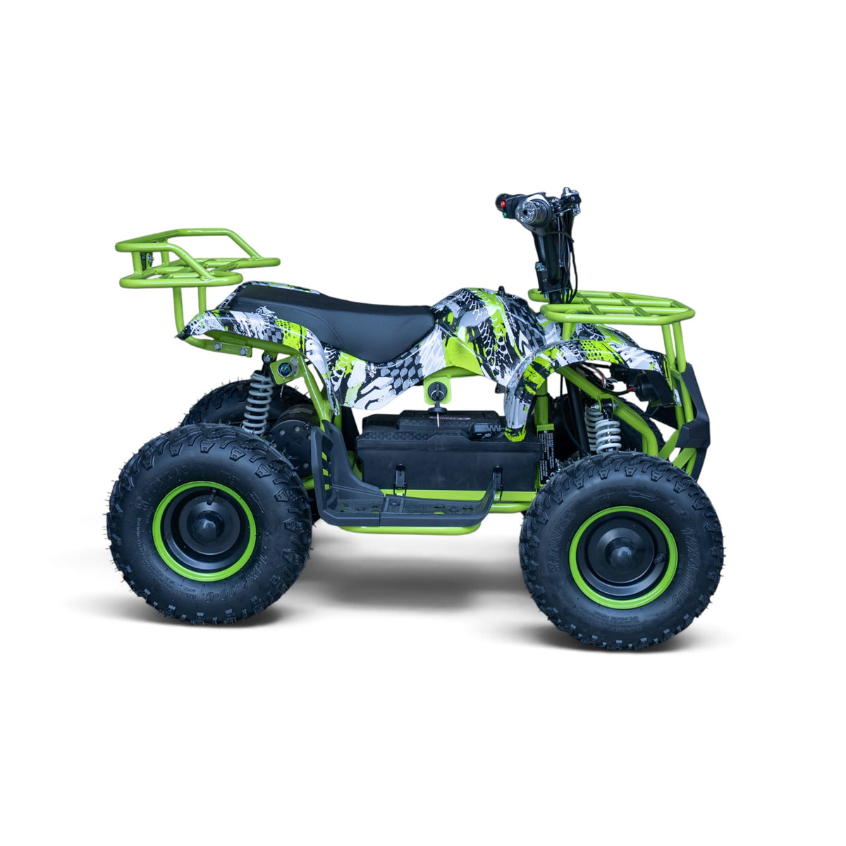 Ultra Motocross Lime groen Elektrische Kinderquad 1000W 48V