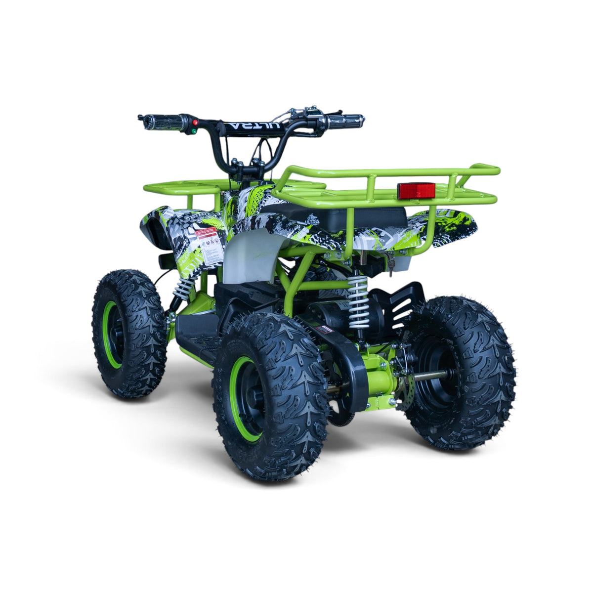 Ultra Motocross Lime groen Elektrische Kinderquad 1000W 48V