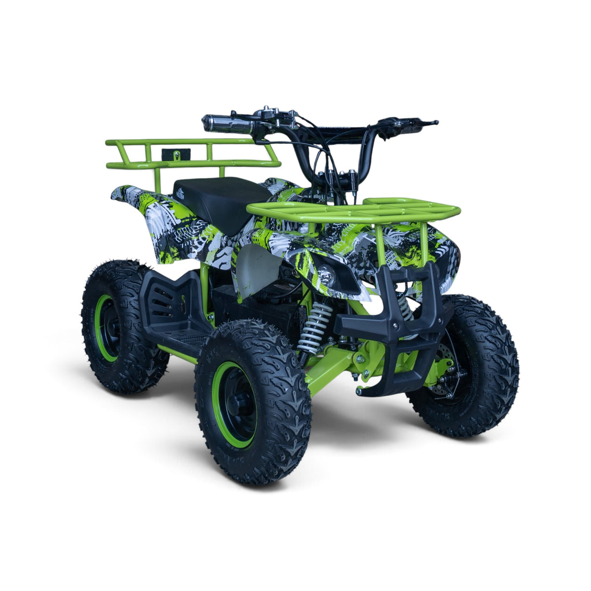 Ultra Motocross Lime groen Elektrische Kinderquad 1000W 48V