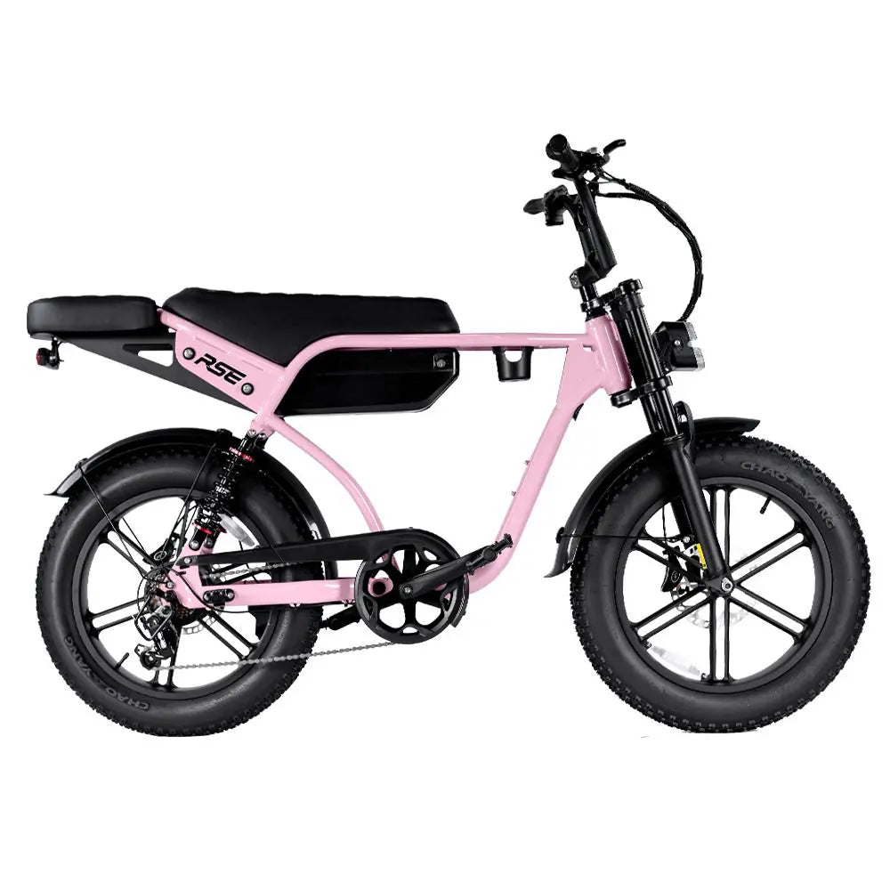 RSE Pro Elektrische Fatbike | Zwart | NFC | Bekerhouder